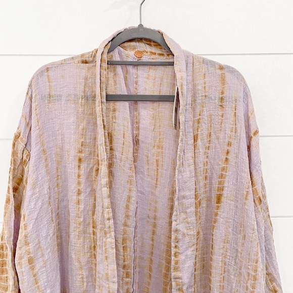 NWT Free People Sasha Tie Dye Kimono Size XS/S - Picture 5 of 13